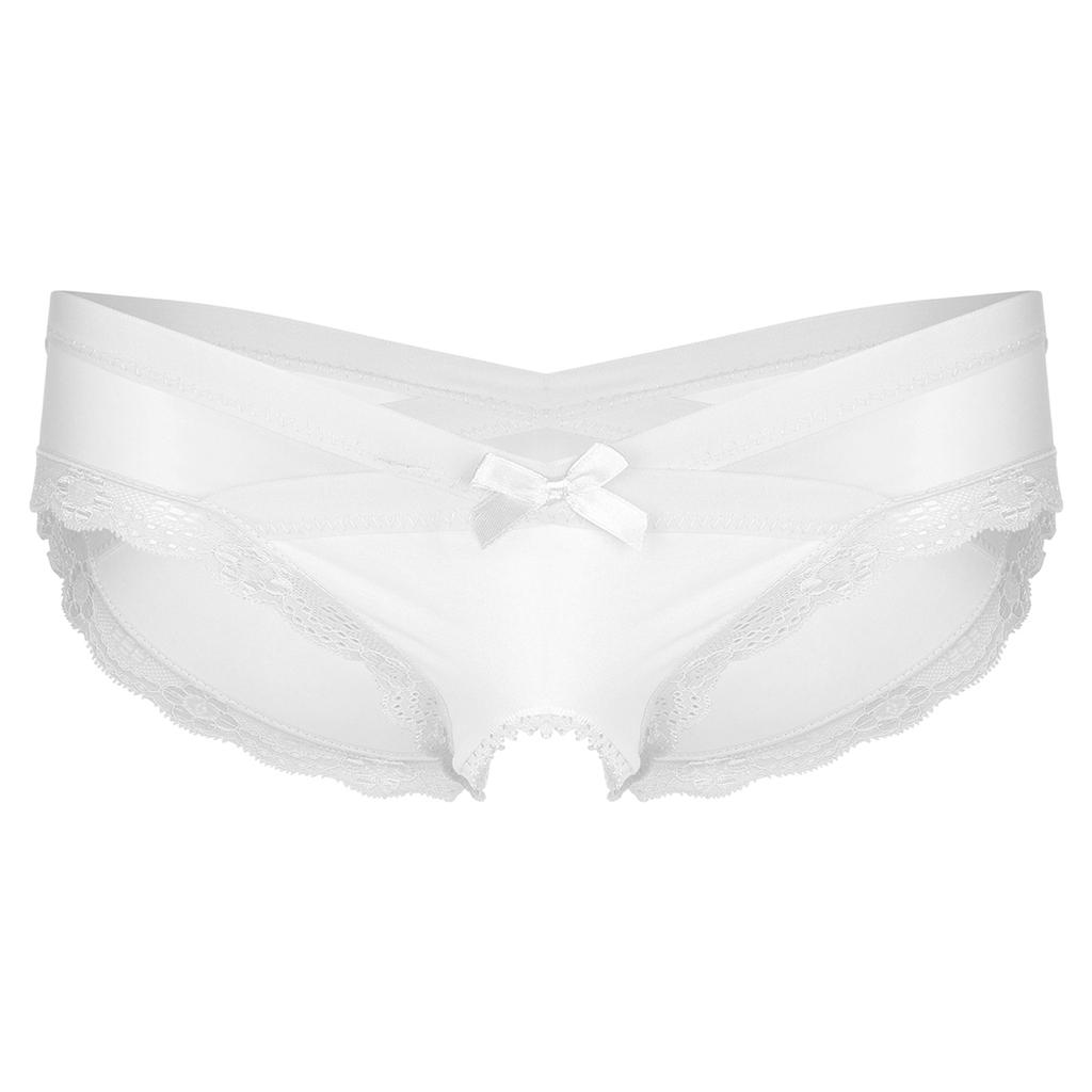 Мужские прозрачные сетчатые трусы с кружевной отделкой, с низкой талией, с вырезами, нижнее белье для переодевания