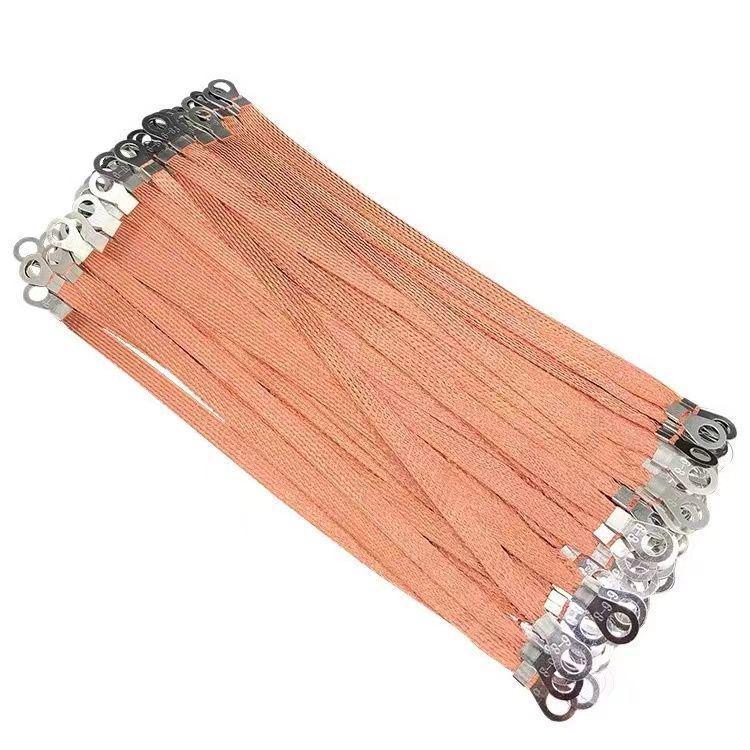 High Voltage Anti-Static Braided Jumper Wire for Grounding and Connecting