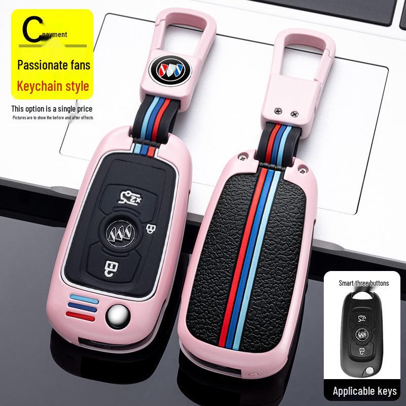 Key Case for Buick Verano & Excelle 2018 - Unisex Keychain Shell