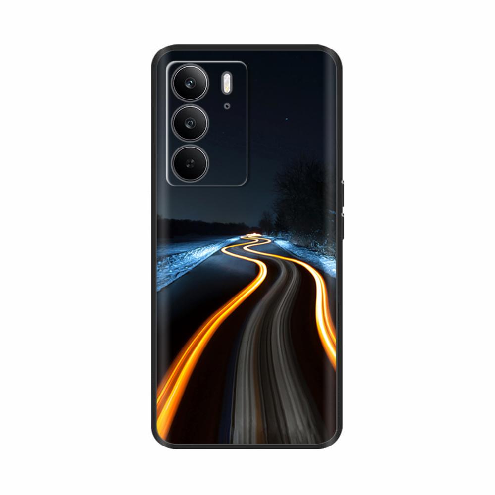For OPPO Realme 14X Case Lovely Cartoon Butterfly Phone Case Soft Cover For Realme 14X 5G Case RMX5020 Silicone Shockproof Coque