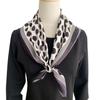 French Romantic Polka Dot Versatile Mulberry Silk Scarf Women'S Satin Silk 70 Square Scarf Spring And Summer Scarf Silk Scarf
