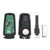 KEYYOU With Battery 3 Buttons Flip Smart Car Remote Key ID48 Chip 3C0959752 BA BG 433MHZ ID48 For VW Passat B6 3C B7 Magotan CC