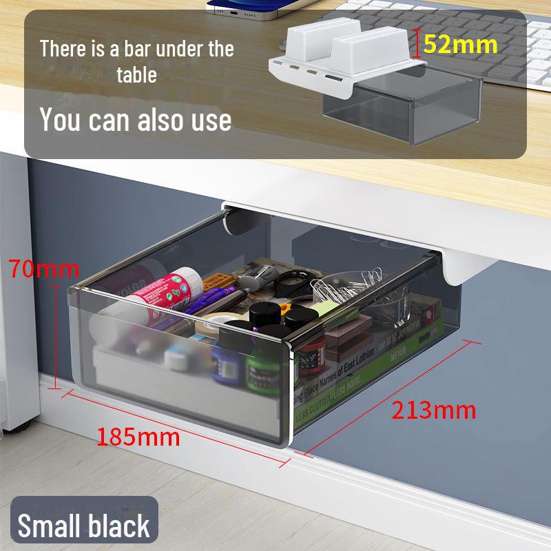 Ящик для хранения косметики под столом без перфорации