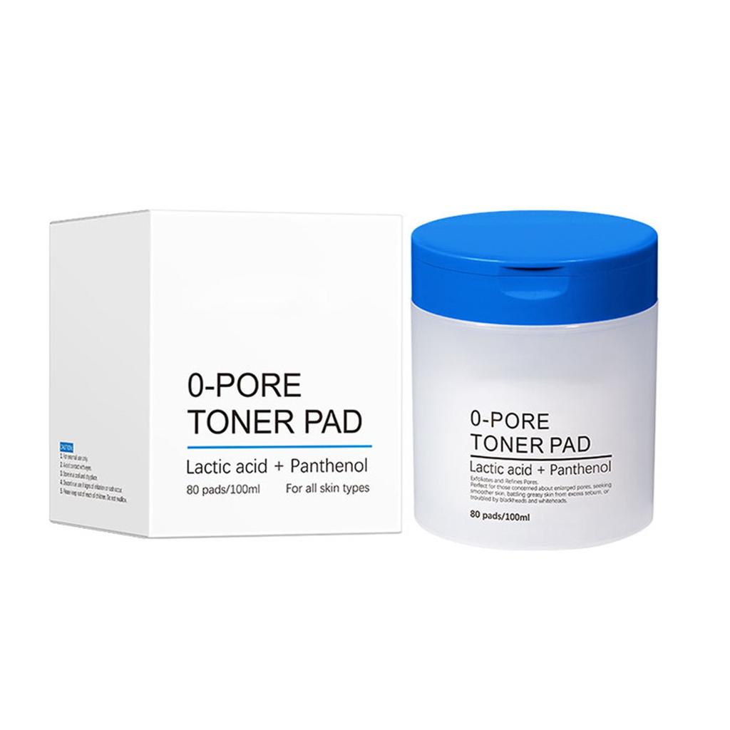 Salicylic-Acid Cotton Pads (80 Pieces) Gentle Moisturizing Salicylic-Acid Cotton Pads Toner Serum 100ml