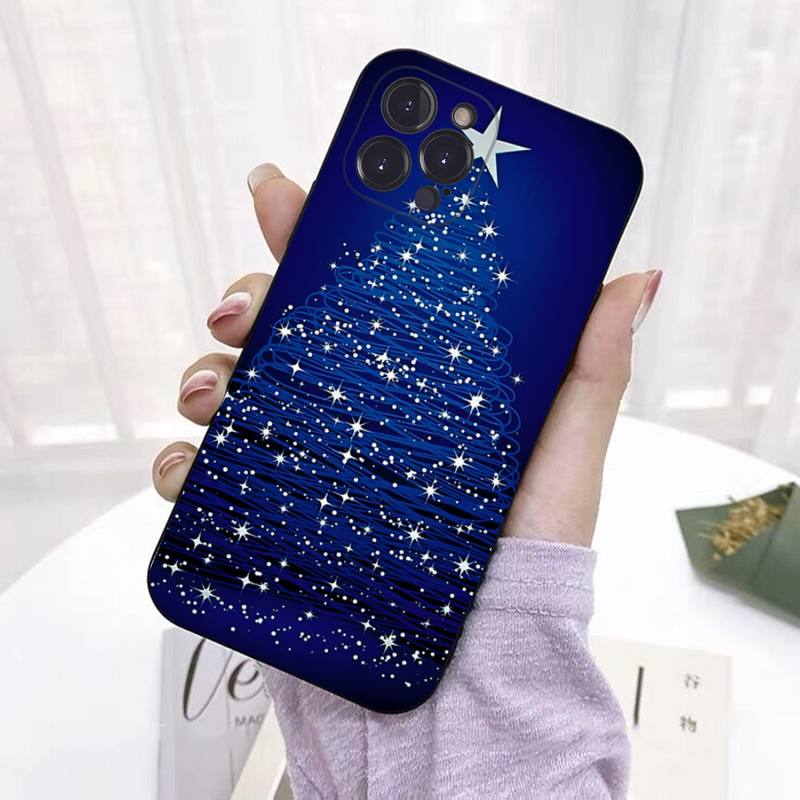 Чехол для телефона Merry Christmas Tree Deer для iPhone 8 7 6 6S Plus X SE 2020 XR XS 14 11 12 13 Mini Pro Max