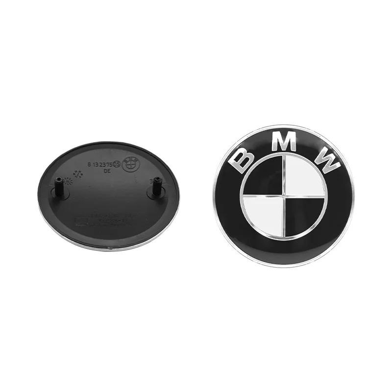 For BMW M E46 E90 E60 74mm 82mm For BMW M Power I3 F94 F97 F15 F98 F95 F92 G08 E34 F91 F16 G30 G20 Hood Emblem Car Front Bonnet Logo Trunk Cover Badge