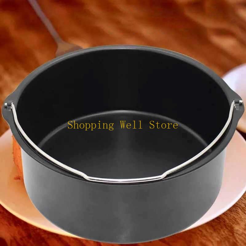 KX4B 6/7/8'' Форма для выпечки без дна, противень, круглая корзина для запекания, форма для выпечки, аэрофритюрница