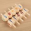 10Pcs Wooden Material Spinning Top Toy Children Gits Wooden Crafts  Child Play