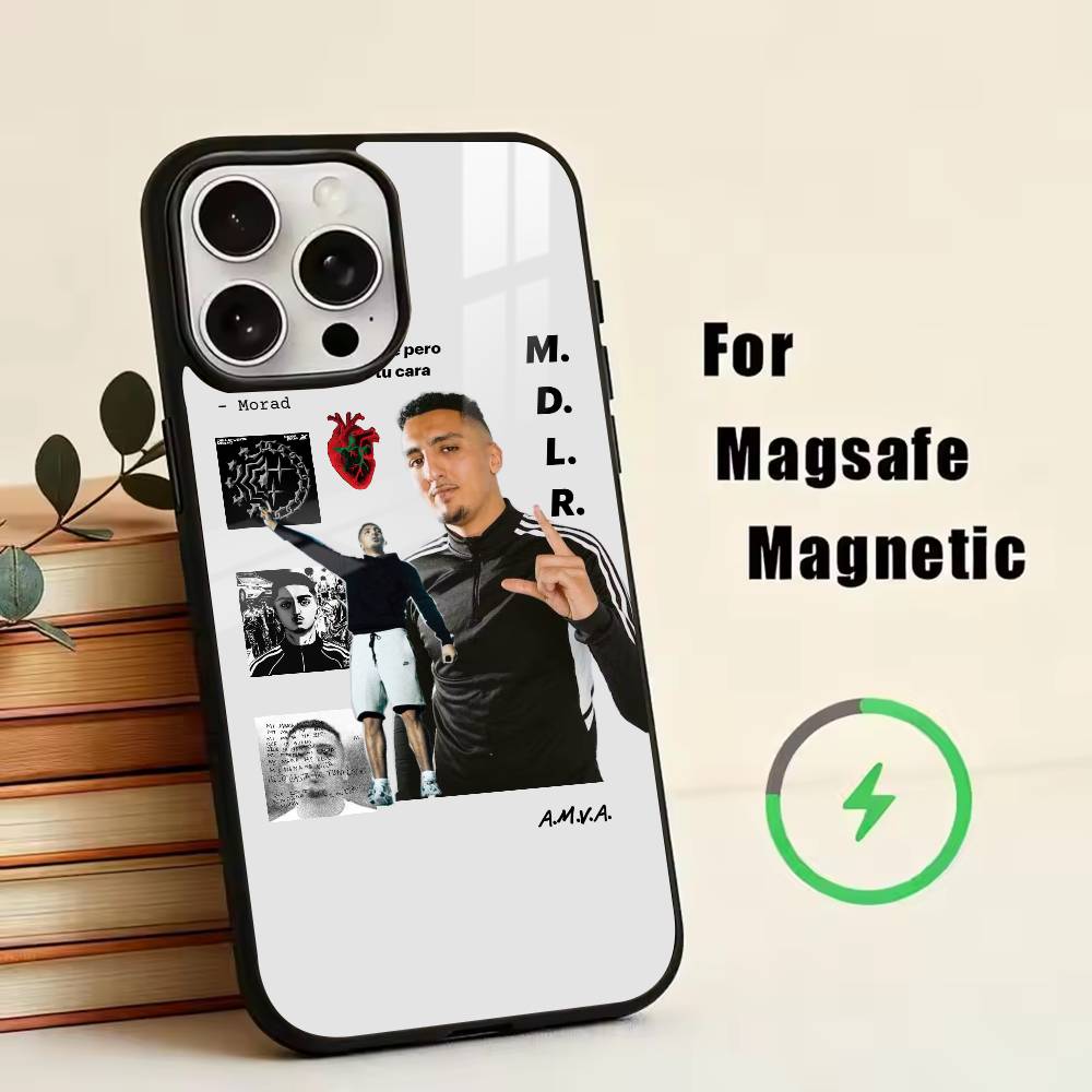 Morad MDLR Morad Phone Case For iPhone17,16,15,14,13,12,11 Plus,Pro Magnetic with Magsafe Wireless Charging