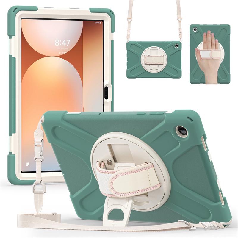 Чехол для Samsung Galaxy Tab A11+ A9+ A9 A11 Plus 11 дюймов SM-X230 Чехол для планшета Tab A9 A11 8.7" SM-X130 Ремень через плечо Funda Capa