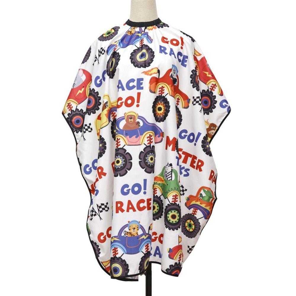 Милый детский мультяшный накидка для стрижки волос профессиональный водонепроницаемый халат для стрижки детей накидка для парикмахера