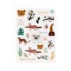 Stickers - Jungle Animals - Cheetah - Koala - Transparent Background - 26 Units
