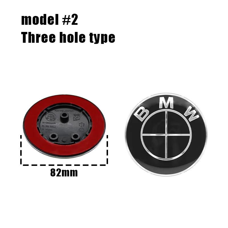 For BMW 1 Se E88 1PCS 74mm 82mm Car Front Grille Decorative Front Cover Badge Accessories for BMW E30 E38 E39 E46 E60 E61 E90 X1 X3 X4 X5 X6 E70