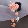 Pearl Chinese Style Hair Clip Tassel Flower Hairpin Trendy Hanfu Hair Accessories  Girls