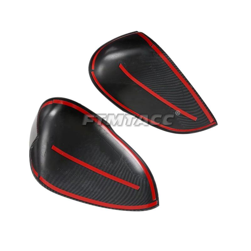 Для KIA K5 Optima 2022 автозапчасти кузова боковая дверь зеркало заднего вида наклейка отделка ABS углеродное волокно