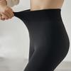 Зимние женские бархатные теплые леггинсы с высокой талией, эластичные леггинсы с высокой эластичностью для экстремально холодной погоды
