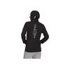 adidas Мужские толстовки с капюшоном с логотипом и принтом черного цвета H46777