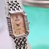 [USED] SEIKO Exceline 12P Diamond Shell Dial Silver Watch 1314