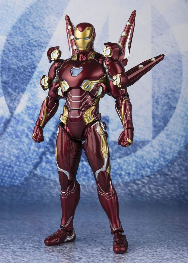 TAMASHII NATIONS Avengers Iron Man Mark 50 Nano Weapon Set 2 155mm Painted Movable Figure S.H.Figuarts (Avengers/End Game) Approx. PVC&ABS&Diecast