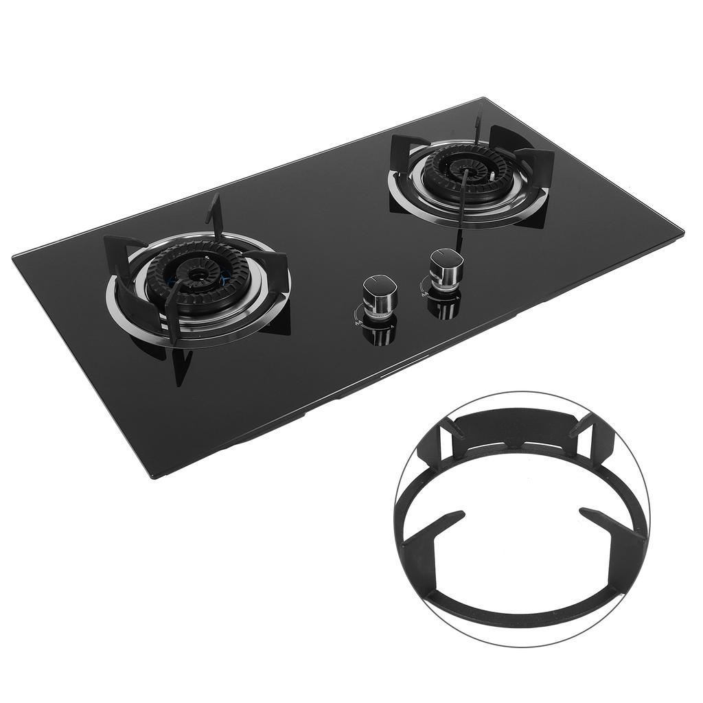 Household 2 Burners Liquefied Gas Stove Cooker Kitchen Cooking Accessory Appliance Cookware