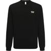 Reebok Solid Color Crew Neck Pullover Sweatshirt Unisex Sweatshirt Black 23FRC301UGH0