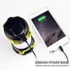 Portable Hanging LED Camp Light Lantern USB Rechargeable Flashlight Searchlight