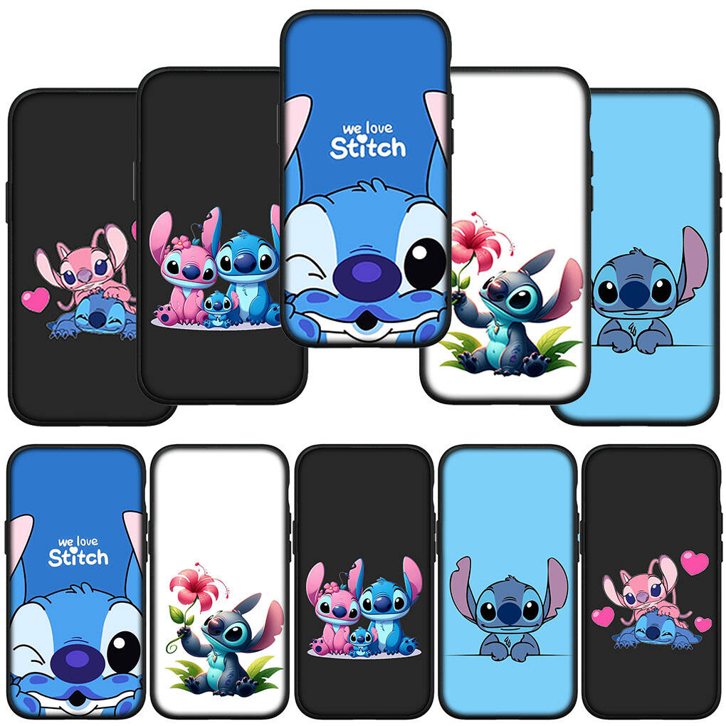 Phone Case for iPhone 17 16 15 Xiaomi Poco F8 F7 X7 X6 M8 C85 C75 C71 Redmi Note 14 13 12 11 Pro Max A3 A4 14C 13C 15C Anime Lilo Luxury Stitch Cover