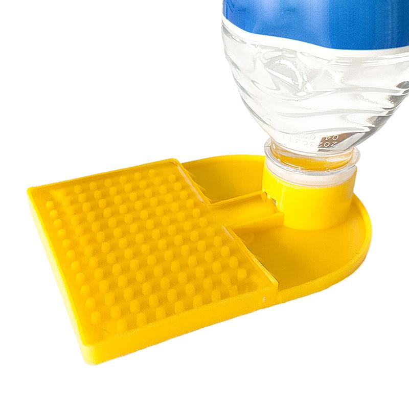 Пчелиная кормушка для воды Дизайн Вход в улей Кормление Внутренний адаптер для минеральной бутылки Противоутопающие принадлежности для пчеловодства