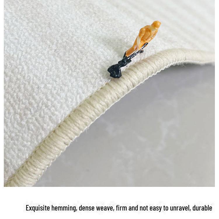 Ковер для гостиной и спальни Cream Loop Velvet 2024 года — водонепроницаемый, устойчивый к пятнам, долговечный