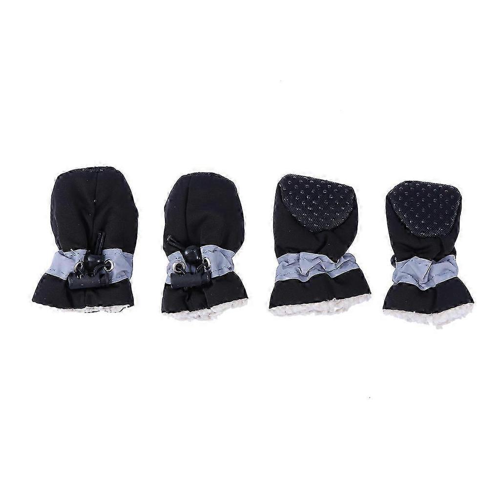 Puppy Snow Boots Warm Dog Pet Shoes For Indoor Use Wooden Floors 1Pack