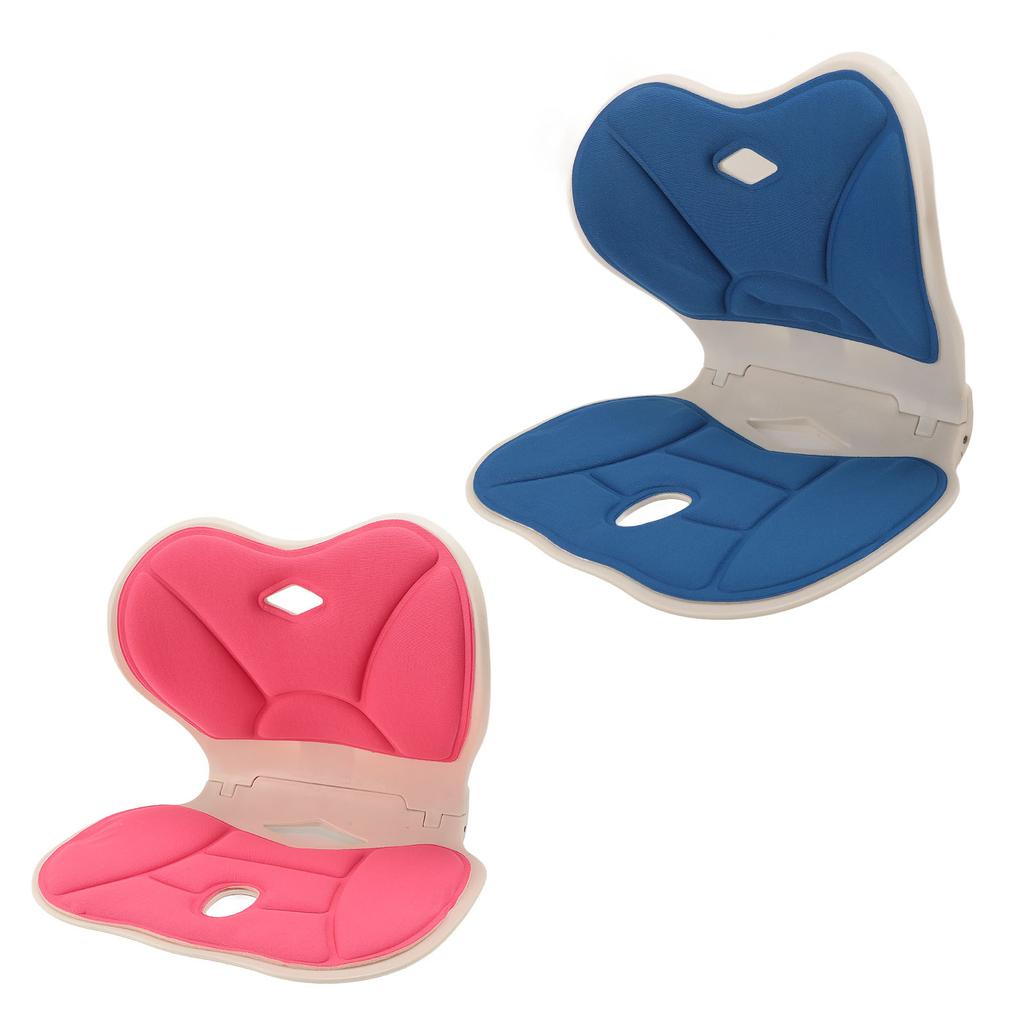 Складная подушка для сиденья с поддержкой спины, мягкая дышащая подушка для сиденья, эргономичное кресло с поддержкой поясницы 