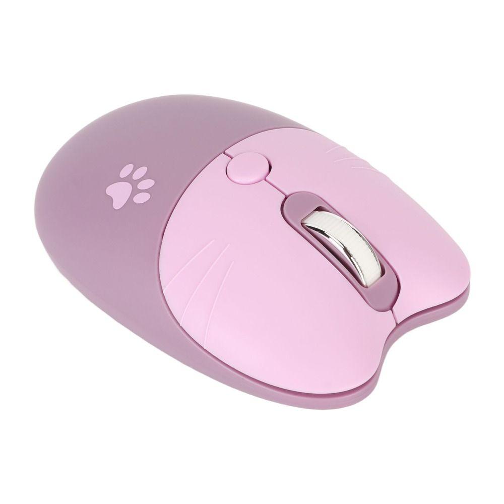 2.4G Cat Wireless Mouse Plug Play Cute Mouse Funny Wireless Mouse Office