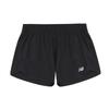 Nb Accelerate Тканые Беговые Женские Тренировочные Шорты Черные awS23228