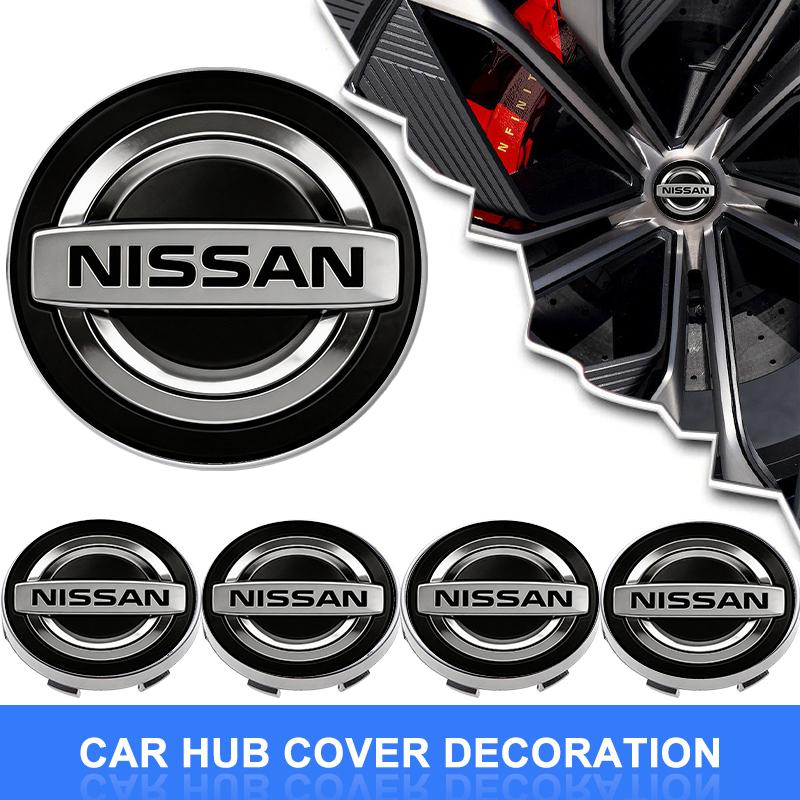 4 шт. 54/60 мм Nissan X-trail Qashqai Tiida Note Juke Sentra Patrol Leaf Аксессуары Колпачки Центральных Ступиц Колес Автомобиля Заглушка Диска Значок