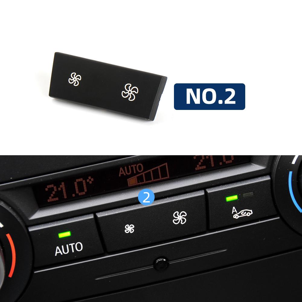 For BMW 1 3 X1 X3 Series E87 E84 E90 E91 E92 E93 F25 Car Dashboard Air Conditioning Ventilation Control AC Button 64119344143