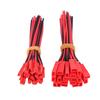 20 шт. Кабели JST male 20 шт. Кабели JST female 24 AWG 2-контактный разъем Провод для RC Lipo аккумулятора