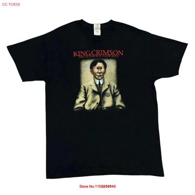 Футболка King Crimson Размер L Черная Тур Концертный Prog Rock Группа Genesis Marillion винтажная Стираная Удобная Дышащая винтажная