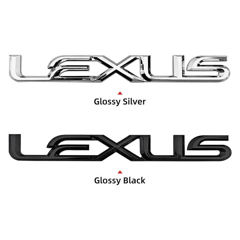 3D ABS Наклейка-значок с буквой на багажник автомобиля Для Lexus F SPORT Hybrid ES CT GS IS UX GX LBX NX RX 350h 450h аксессуары