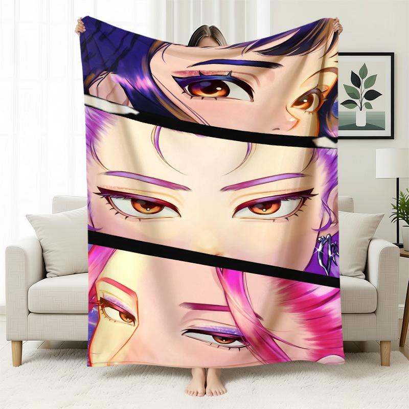 Kpop Witch Hunters Blanket Blanket Witch Hunters Peripheral Nap Blanket Printed Flannel Office Sofa Blanket