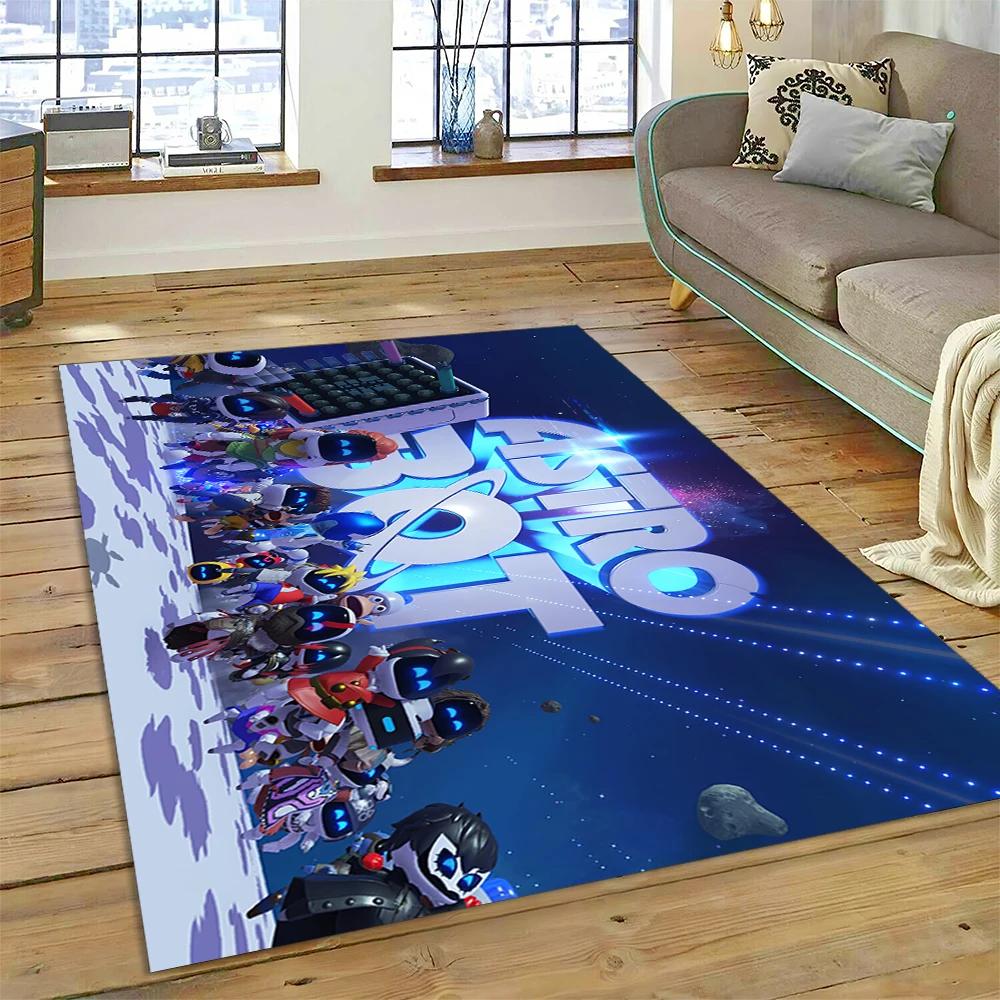 Новый 27 Стилей Astro Bot Игра Мультяшный Робот Подарок Ковер Коврик для Гостиной Спальни Дома Декор Дивана, Детский Нескользящий Напольный Коврик