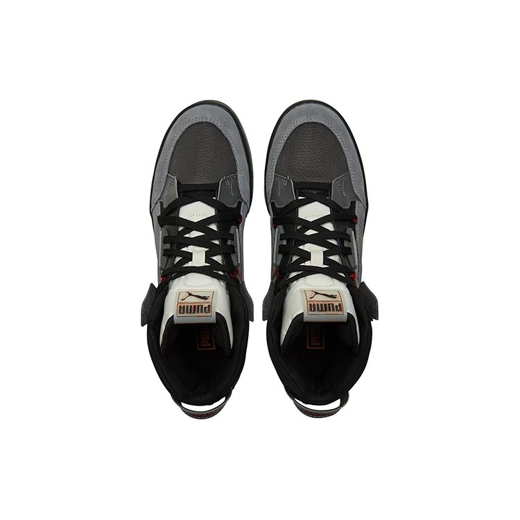 Puma Кроссовки Slipstream Mid Mutation Cyborg - Castlerock Unisex Grey Black Vibrant-Orange 380714-01