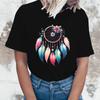 Fashion Decamer Printed Short Sleeve Decamer T-Shirt For Women Summer Casual T-Shirts Creative Personalized Tee Tops