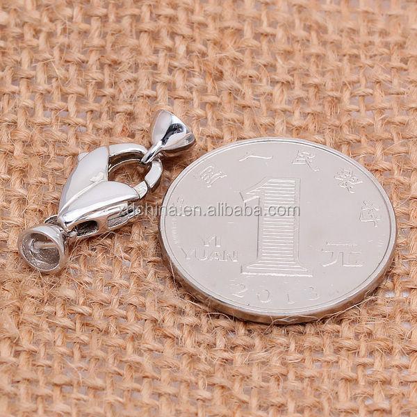 XD S643 925 Sterling Silver Clasp 925 Sterling Silver Lobster Clasp Bare Necklace Clasp Boutique Bracelet Buckle