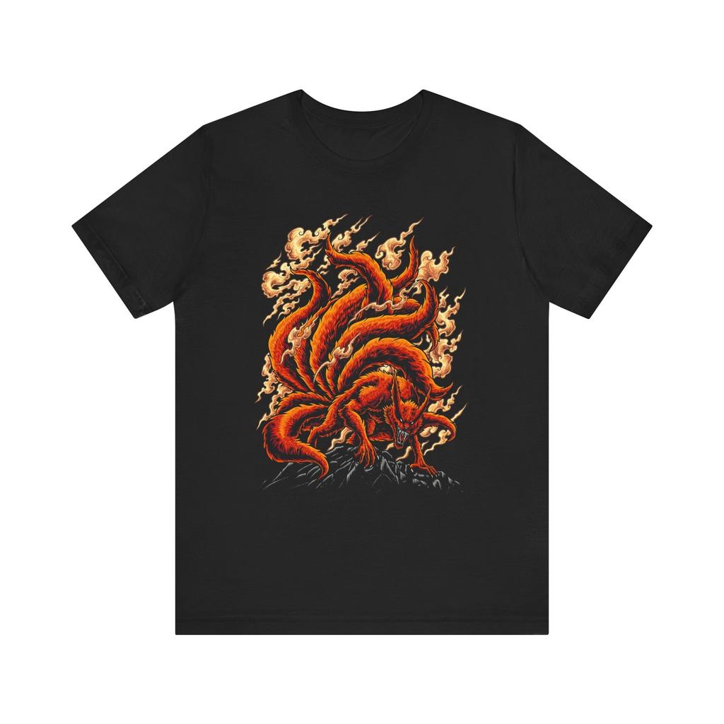 Nine-Tailed Fox Kurama, Naruto Anime T Shirt, Unisex