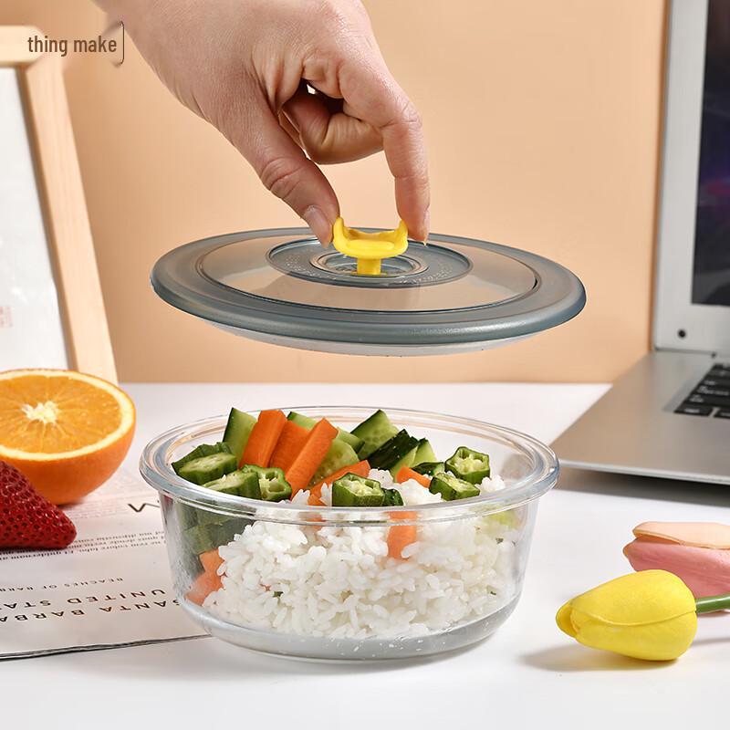 Lucky Cat Paw Ceramic Fresh-keeping Bowl Set