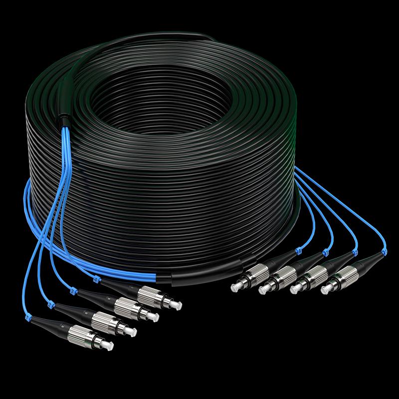 Dasheng Optic Outdoor Armored Single-mode LC-LC Fiber Optic Cable
