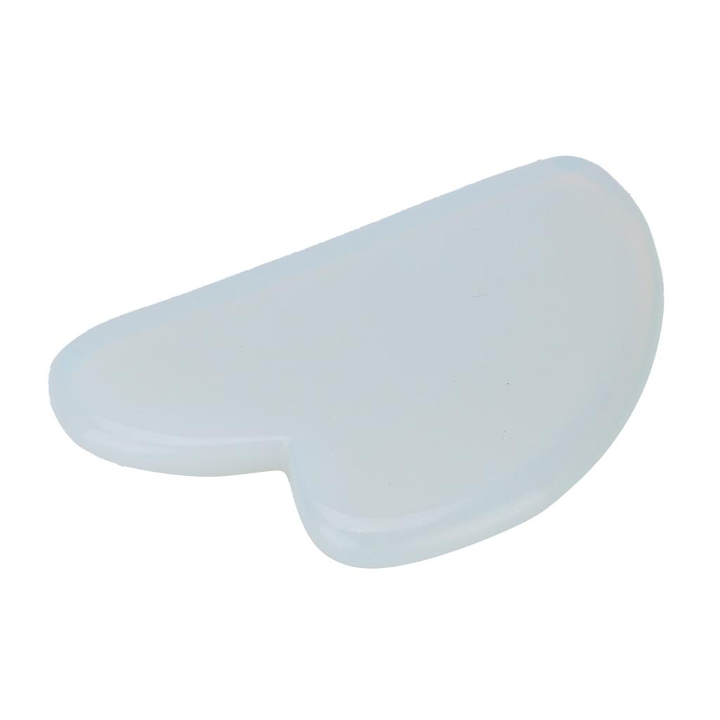 Доска Гуа Ша Белый Опал Камень Форма Сердца Скребковый Массажный Инструмент для Лица Шеи Тела