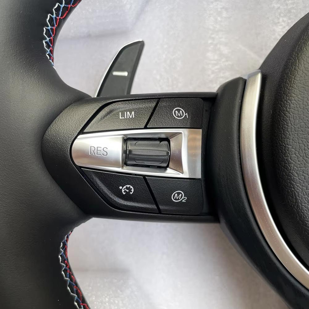 The new M-series steering wheel is suitable for BMW F01 F10 F11 F20 F21 F30 F31 F34 F32 F33 F36 F22 F23 F48 M3 M5 steering wheel automotive parts