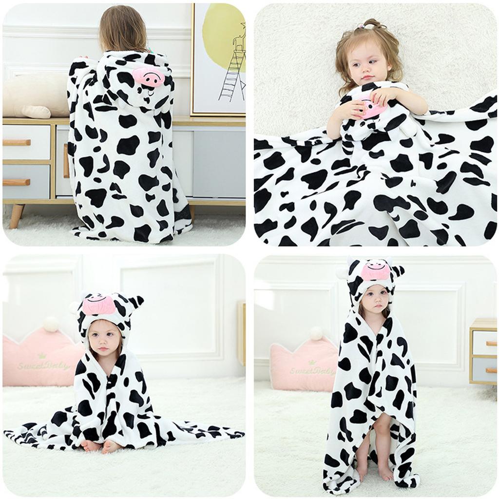 Прекрасный халат с капюшоном для маленьких девочек, купальное полотенце для малышей, халат, постельное белье, одеяло