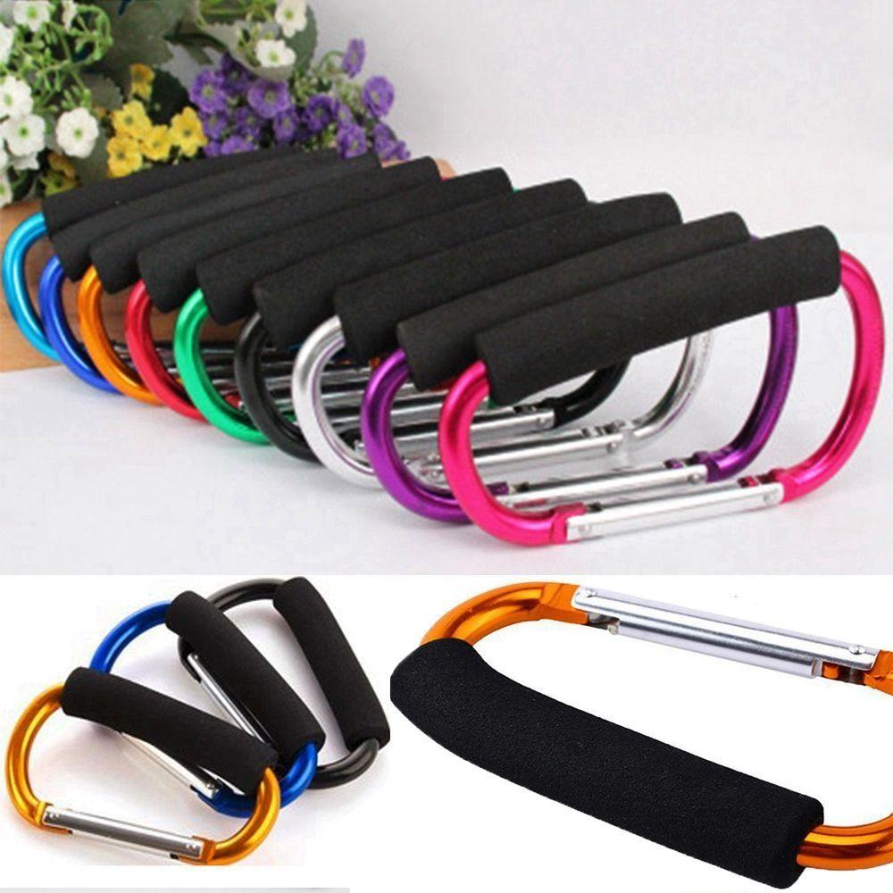 Алюминиевый сплав 135 мм*9 ммD Организатор для коляски Крючок для прогулочной коляски Вешалка для коляски Крючки для покупок Крючки для сумки на коляску Зажимы для детской коляски